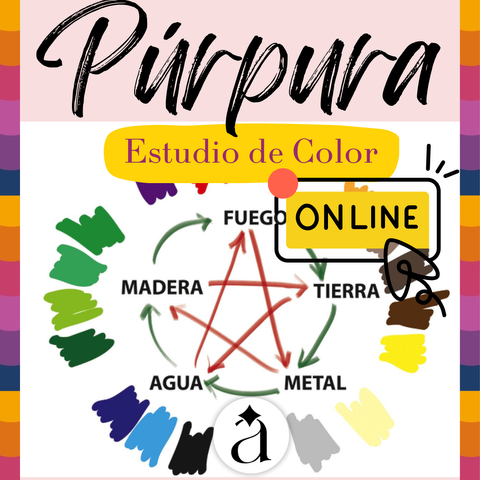 Púrpura -Estudio de Colores Online-