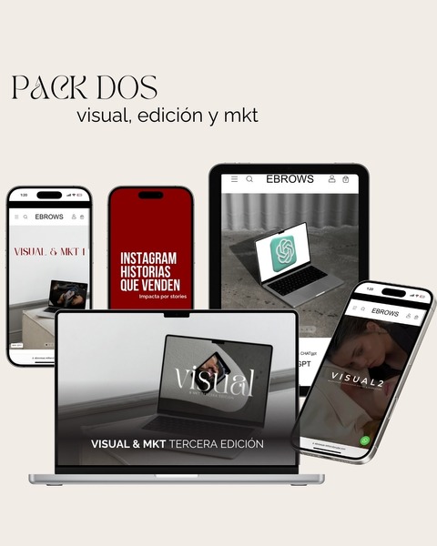 PACK TODOS LOS CURSOS DE VISUAL, EDICIÓN Y MKT