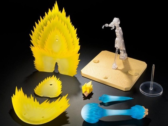 S.H.Figuarts Super Saiyan Son Goku's Effect Parts Set -Teleport Kamehameh