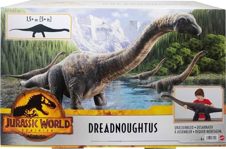 jurassic world mattel dreadnoughtus