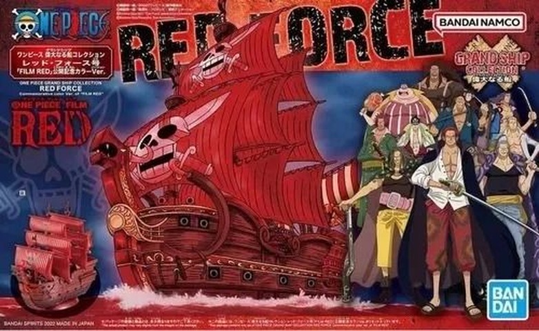 Red Force One Piece Grand Ship Collection