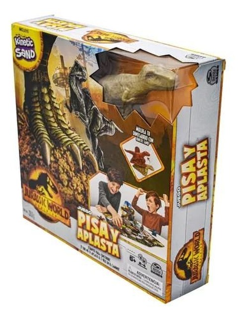 Spin Master Jurassic World Pisa y Aplasta juego de mesa