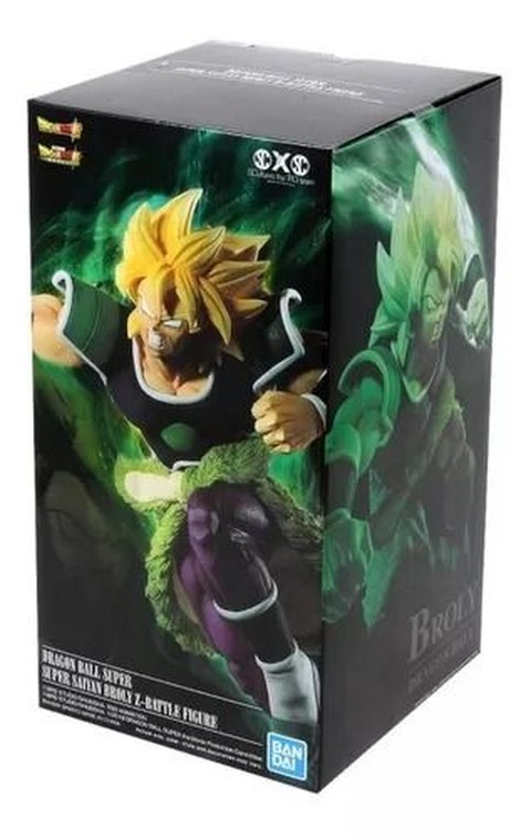 Super saiyan broly Z battle figure