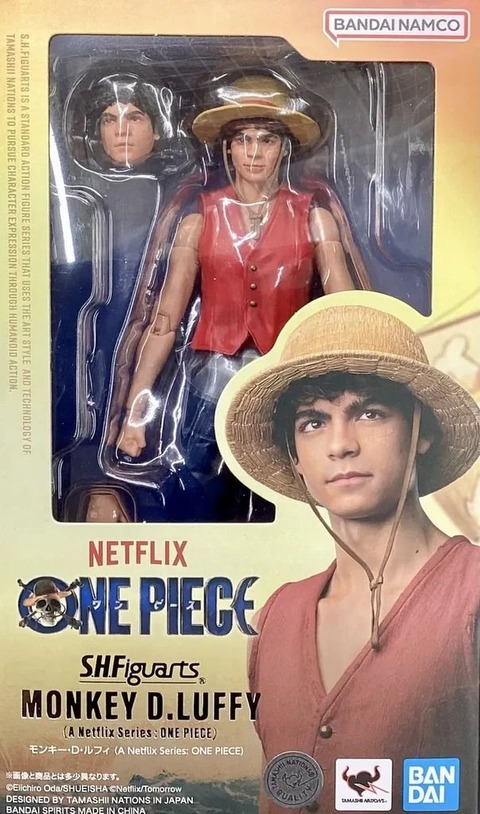 SH figuarts Mokney d. luffy netflix