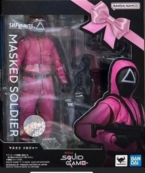 sh figuarts Masked Soldier juego del calamar