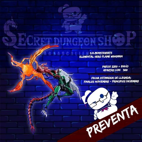 S.H.MonsterArts  Elemental Hero Flame Wingman