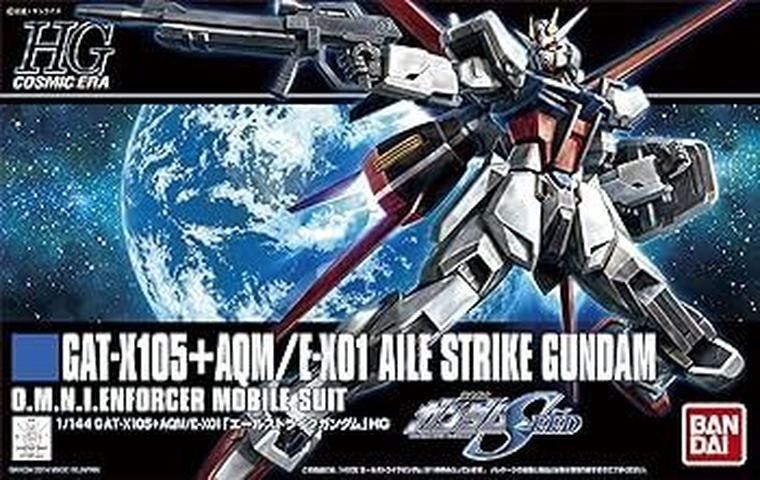 HG Gundam aile strike [Kit Building