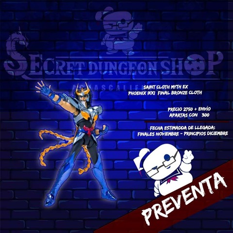 Saint Cloth Myth EX  Phoenix Ikki [Final Bronze Cloth]