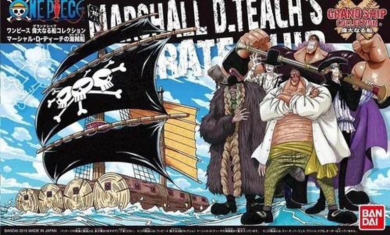 Marshall D. Teach's One Piece Grand Ship Collection