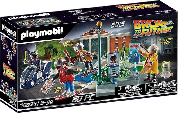 Playmobil Back to The Future Part II Hoverboard Chase