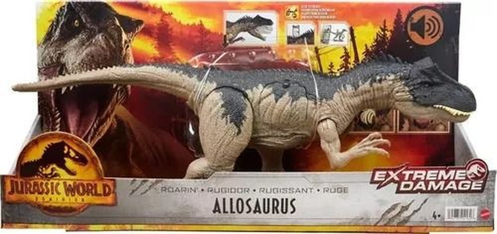 Jurassic World Allosaurus Extreme Damage