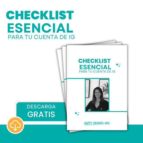 GRATIS - Checklist esencial para tu cuenta de Instagram