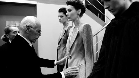 A los 91 años falleció el diseñador Giorgio Armani