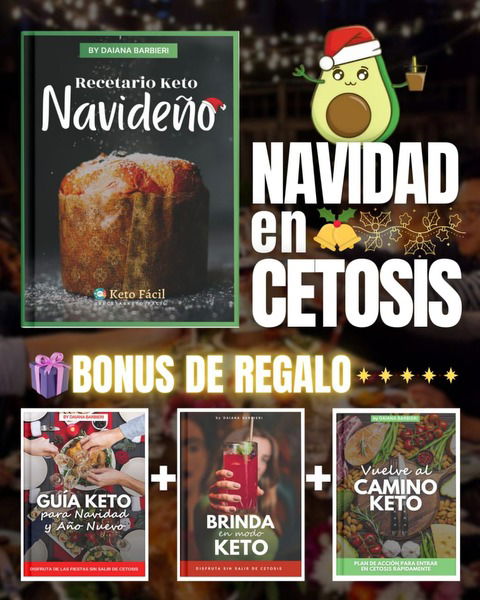 Recetario Navideño sin restricciones!