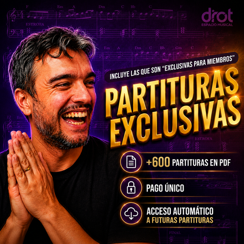 PACK DE PARTITURAS EXCLUSIVAS