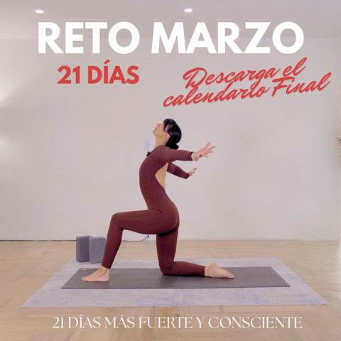 Reto Marzo. 21 días Más Fuerte y Consciente. (Calendario Completo)