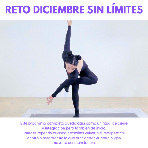 RETO DICIEMBRE SIN LÍMITES. Repítelo, Inícialo ¡Cuando Quieras!