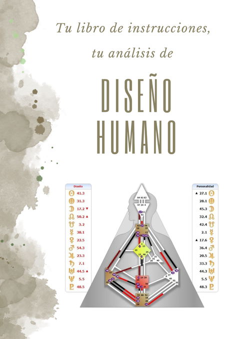 ANÁLISIS DISEÑO HUMANO, TU LIBRO DE INSTRUCCIONES