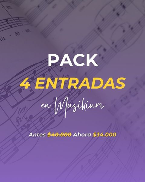 Festival de Invierno (Pack 4 entradas)