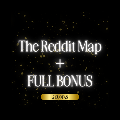 The Reddit Map 2 cuotas + FULL BONUS