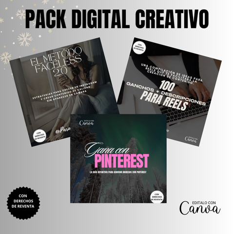 Pack Digital Creativo