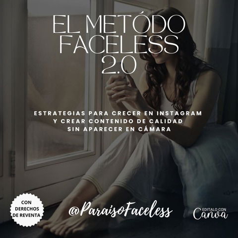 Ebook Método Faceless Femenino 2.0  PLR