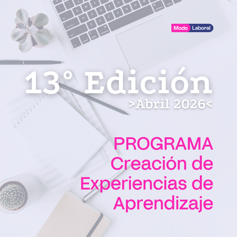 Programa Creación de Experiencias de Aprendizaje - 13° edición