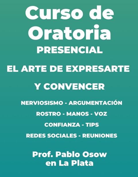 Curso de oratoria - Presencial