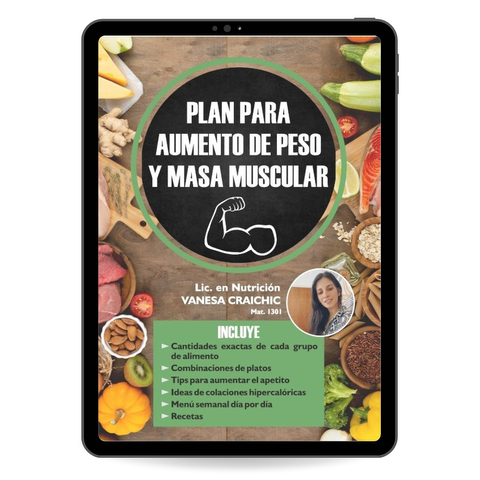 AUMENTO DE PESO Y MASA MUSCULAR