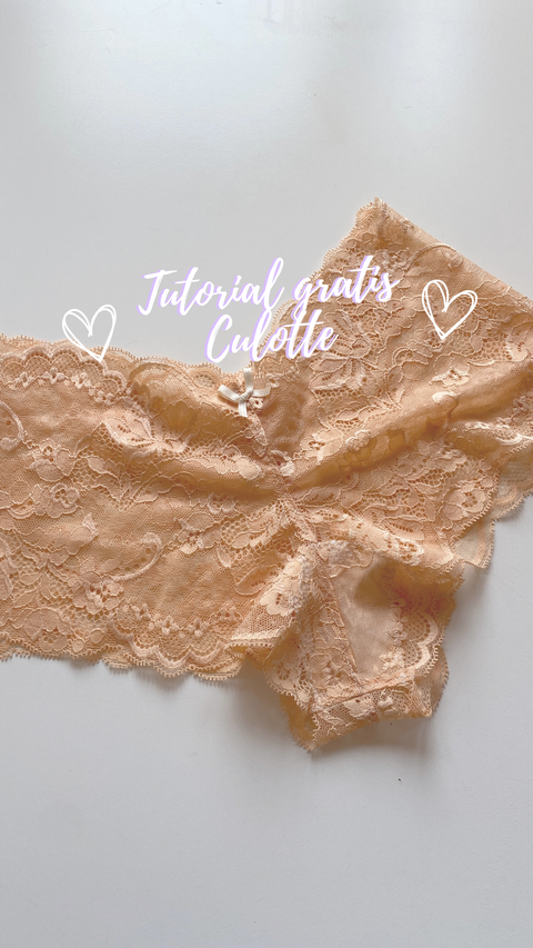 Tutorial Gratis de Culotte Básico