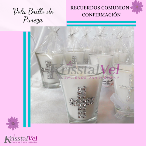 VELA BRILLO DE PUREZA