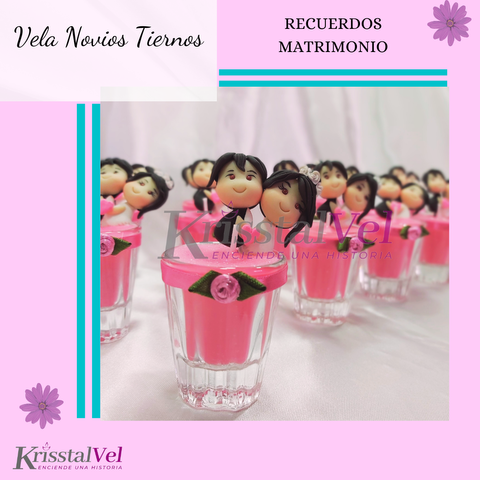 VELA NOVIOS TIERNOS