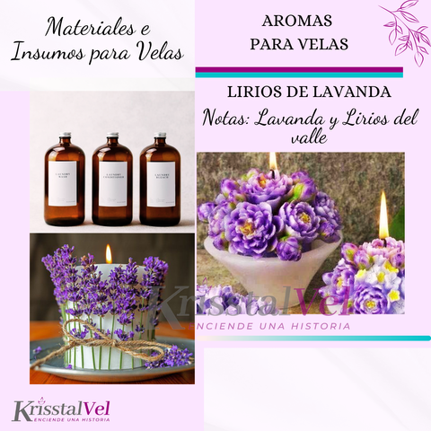 AROMA LIRIOS DE LAVANDA