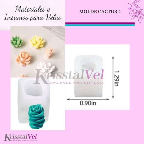 MOLDE CACTUS 2