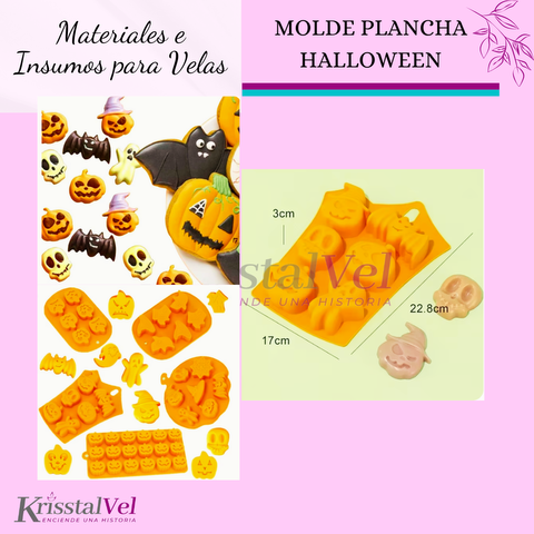 MOLDE PLANCHA HALLOWEEN
