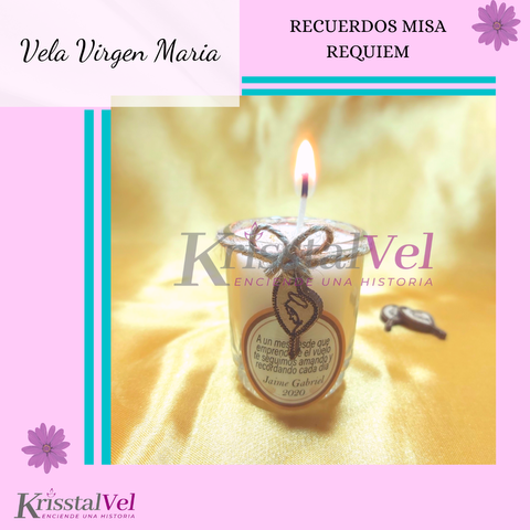 VELA VIRGEN MARIA