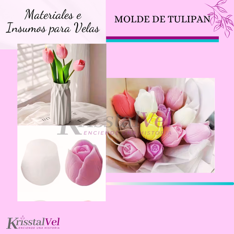 MOLDE DE TULIPAN