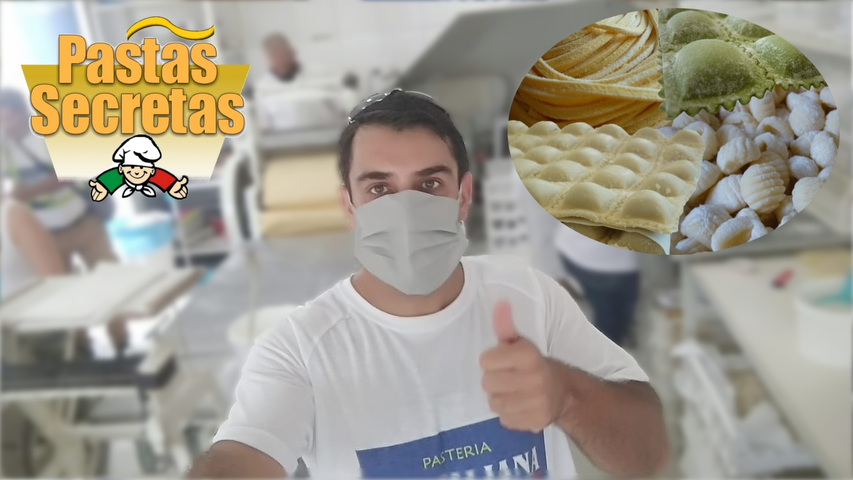 Pastas Secretas - Curso ONLINE de Fábrica de Pastas Frescas