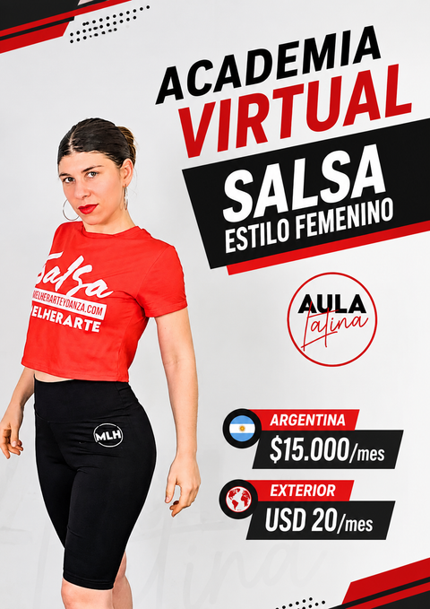 Academia de Salsa Estilo Femenino
