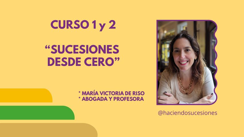 CURSO 1 Y 2 SUCESIONES DESDE CERO