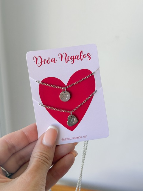 Pulseras con iniciales/fecha estampada 