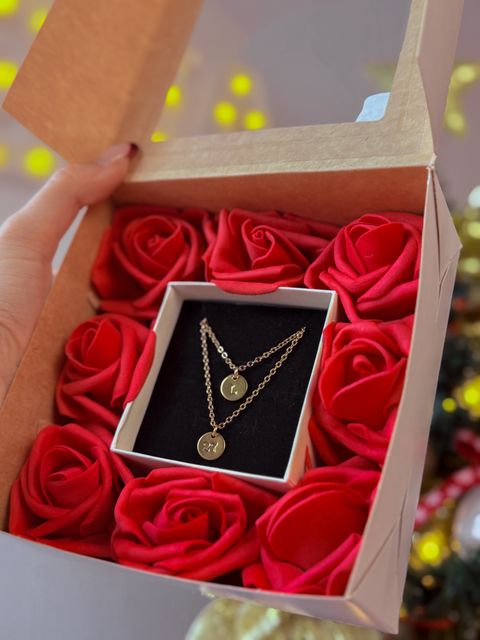 Par de Collares Rosas