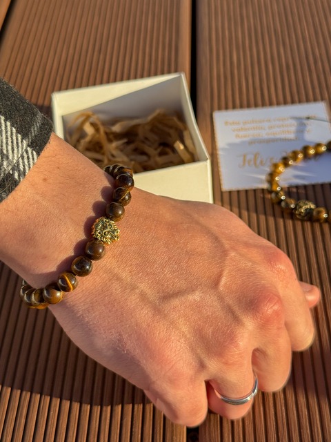Pulsera De Ojo de Tigre 