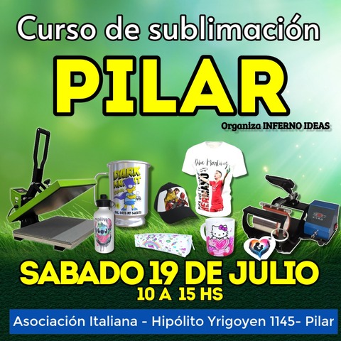Curso de sublimación en PILAR