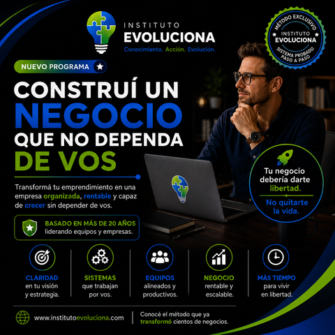 Construí un Negocio que No Dependa de Vos ⭐⭐⭐⭐⭐