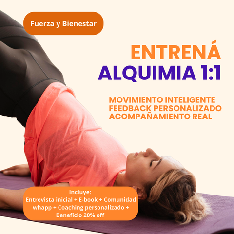 Entrená Personalizado - Plan ALQUIMIA 1:1 