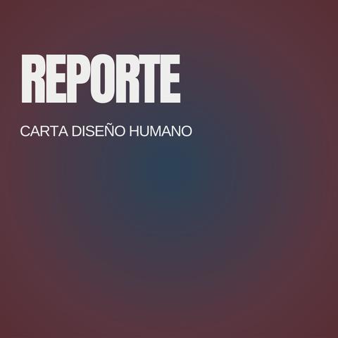 Reporte Carta Diseño Humano