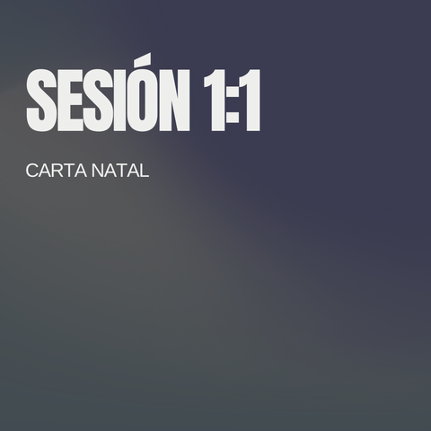 Sesión Carta Natal