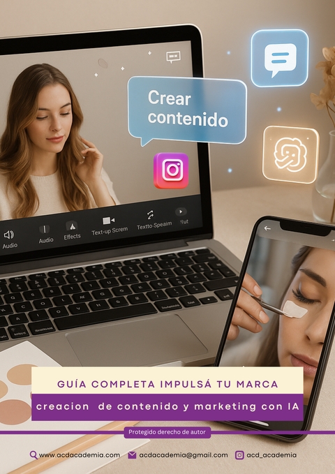 Guía completa Impulsá tu marca: Creacion de contenido, branding y marketing con inteligencia artificial