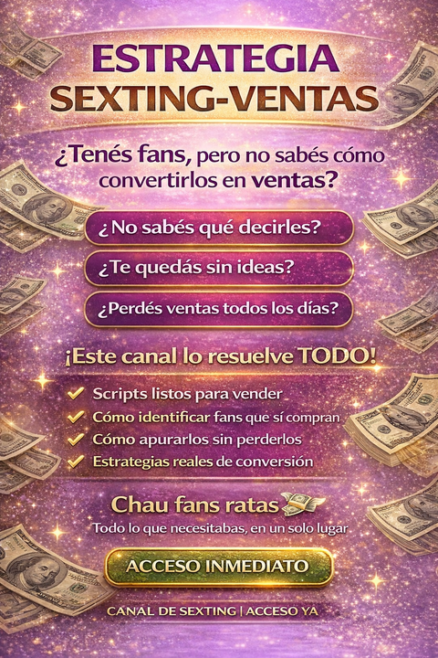 Estrategía Sexting/Ventas 